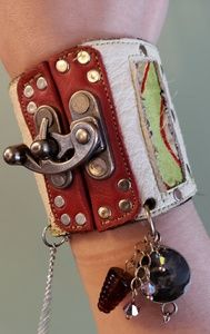 Artist Made Steampunk Cuff